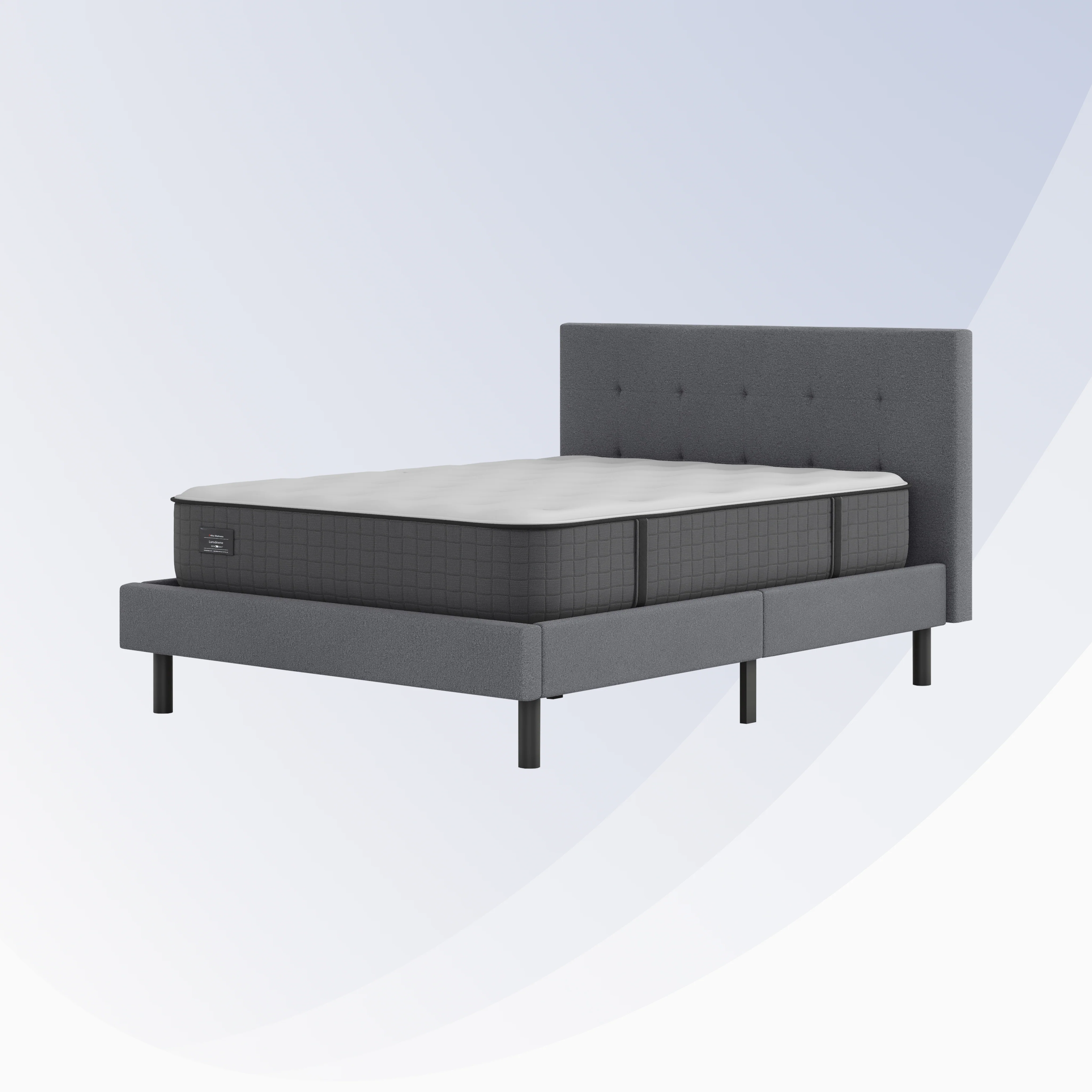 Tufted Platform Bed - Image 11